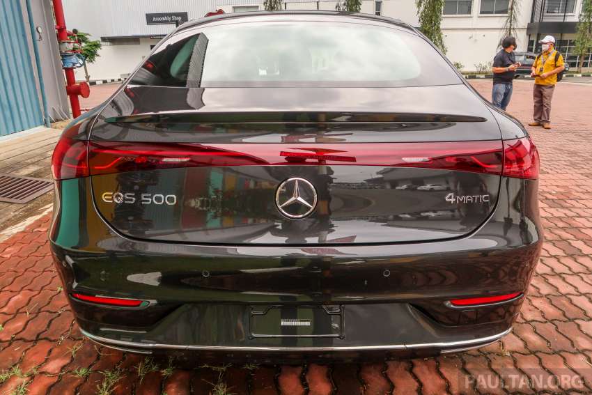 Mercedes-Benz EQS500 4Matic CKD tiba di Malaysia – jarak gerak 696 km, kuasa 443 hp, harga RM648,888 1576455