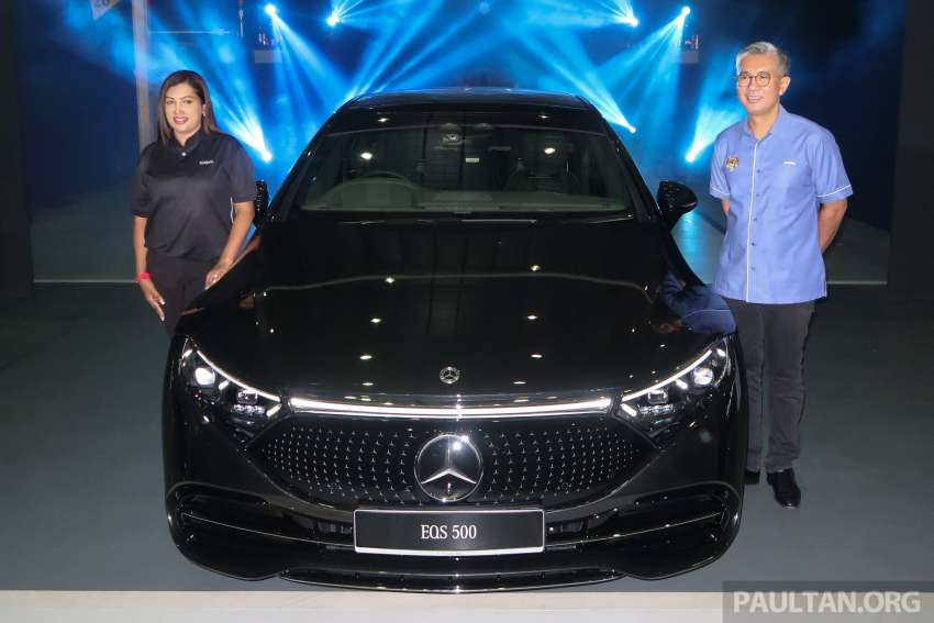 Mercedes-Benz EQS500 4Matic CKD in Malaysia – 696 km EV range; faster; RM50k less than CBU; RM649k 1576490