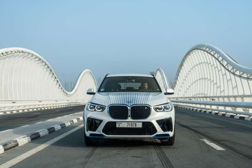 BMW iX5 Hydrogen has 401 hp power, 504 km range 1665451