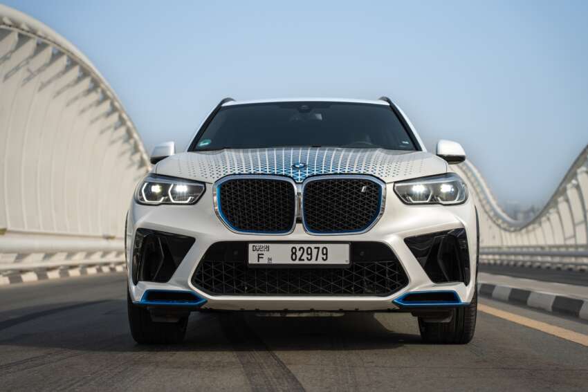 BMW iX5 Hydrogen has 401 hp power, 504 km range 1665462
