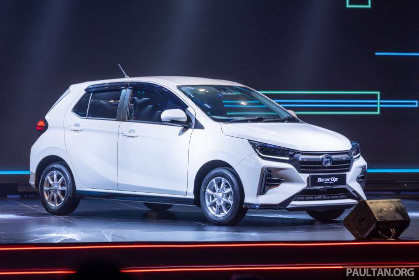 Perodua Axia D74A 2023 — perbandingan spesifikasi antara varian G, X, SE, AV; RM38.6k hingga RM49.5k 1576218