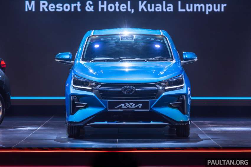 Perodua Axia D74A 2023 — perbandingan spesifikasi antara varian G, X, SE, AV; RM38.6k hingga RM49.5k 1576219