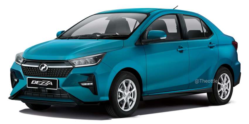 Perodua Bezza 2023 dalam imej bayangan — lagi cun? 1577123