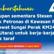 PLUS Sg Perak R&R Petronas (north) closed till Apr 17