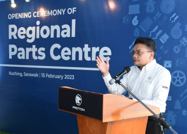 Proton launches new regional parts centre in Kuching to serve East Malaysia – 30% reduction in lead time