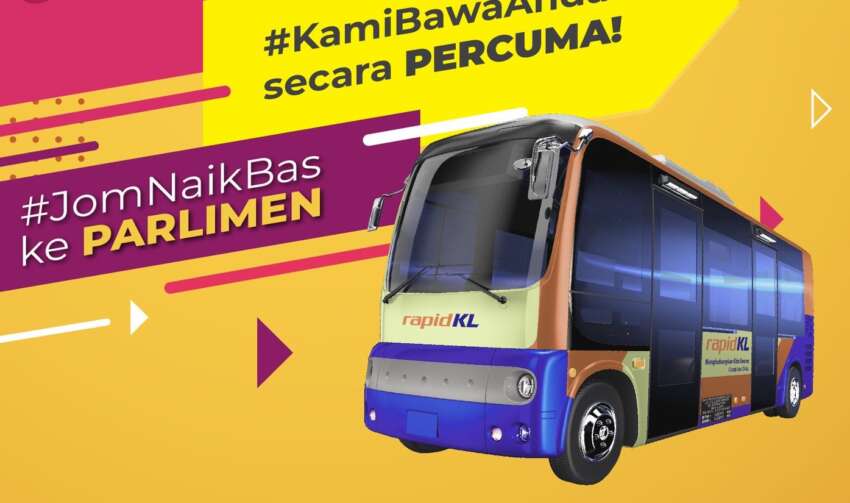 Rapid KL launches ‘Bas Parlimen’, a free mini bus service from KL Sentral and Taman Botani carpark 1579100