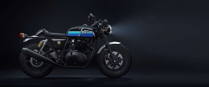 2023 Royal Enfield Interceptor and Continental updated – blacked out engine, tubeless tyres 1582061