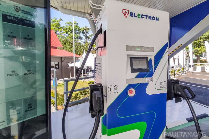 TNB Electron 180kW DC charging network launched – Ayer Keroh, Tapah, Paka R&Rs, six more this year 1576828