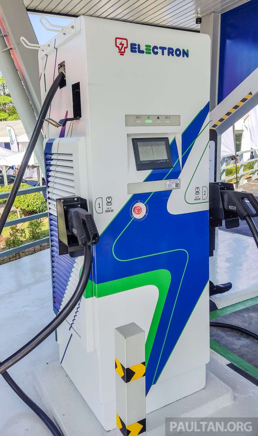 TNB Electron 180kW DC charging network launched – Ayer Keroh, Tapah, Paka R&Rs, six more this year 1576829