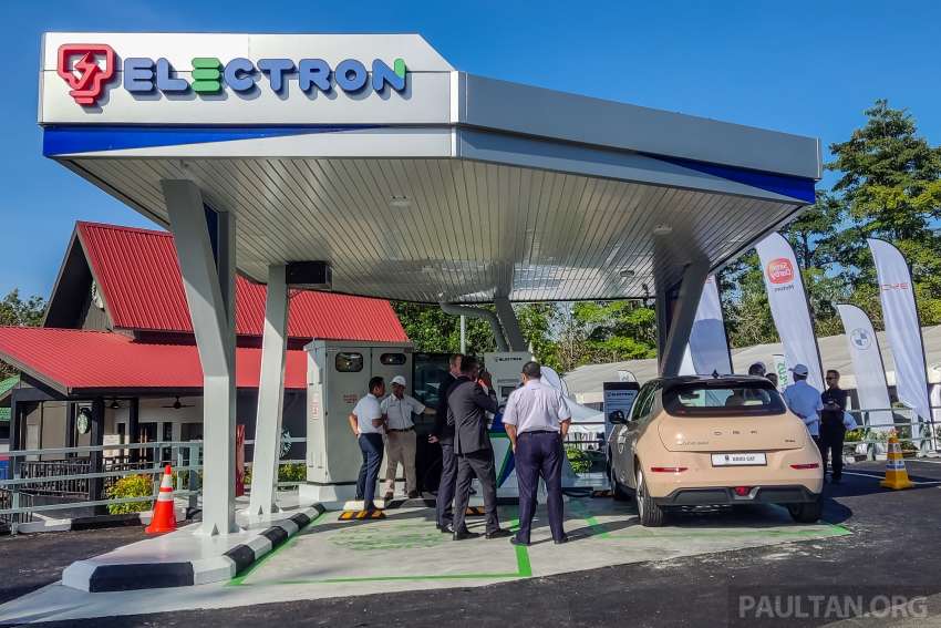 TNB Electron 180kW DC charging network launched – Ayer Keroh, Tapah, Paka R&Rs, six more this year 1576837
