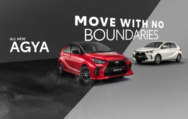 Toyota Agya 2023 kembar Perodua Axia D74A didedahkan di Indonesia – ada varian GR Sport!