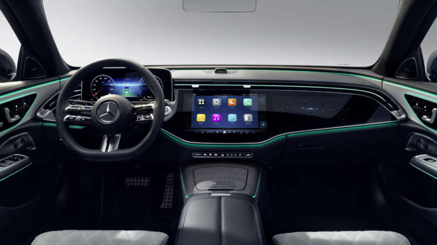 W214 Mercedes-Benz E-Class interior gets MBUX Superscreen, TikTok, Zoom, Angry Birds, selfie cam! 1580451