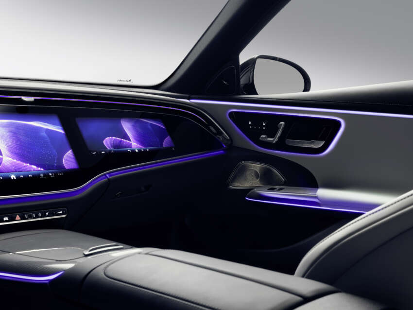 W214 Mercedes-Benz E-Class interior gets MBUX Superscreen, TikTok, Zoom, Angry Birds, selfie cam! 1580469
