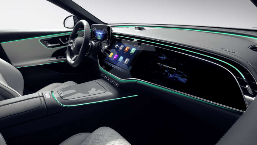 W214 Mercedes-Benz E-Class interior gets MBUX Superscreen, TikTok, Zoom, Angry Birds, selfie cam! 1580452
