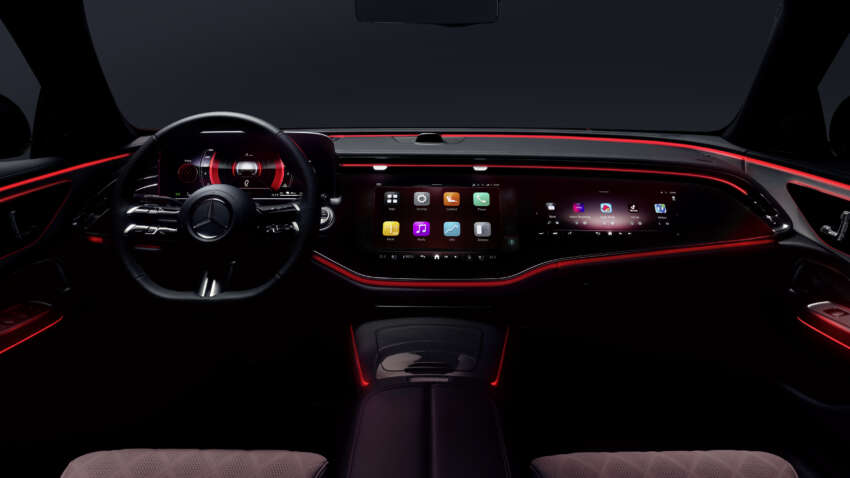 W214 Mercedes-Benz E-Class interior gets MBUX Superscreen, TikTok, Zoom, Angry Birds, selfie cam! 1580456