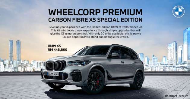 AD: Limited edition BMW G05 X5 with M Performance Parts from Wheelcorp Premium – 20 units; RM448,800