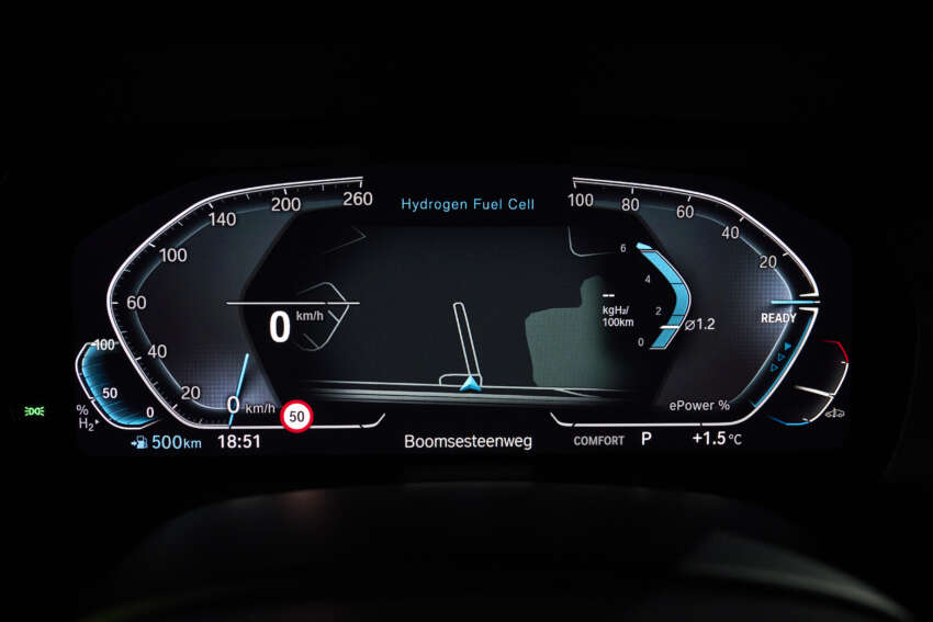 BMW iX5 Hydrogen has 401 hp power, 504 km range 1581857