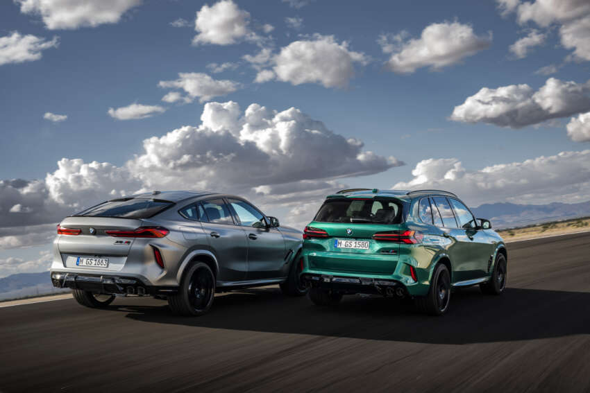 2023 BMW X5 and X6 M Competition facelifts – 4.4L V8 gains 48-volt mild hybrid tech; more aggressive styling 1579997