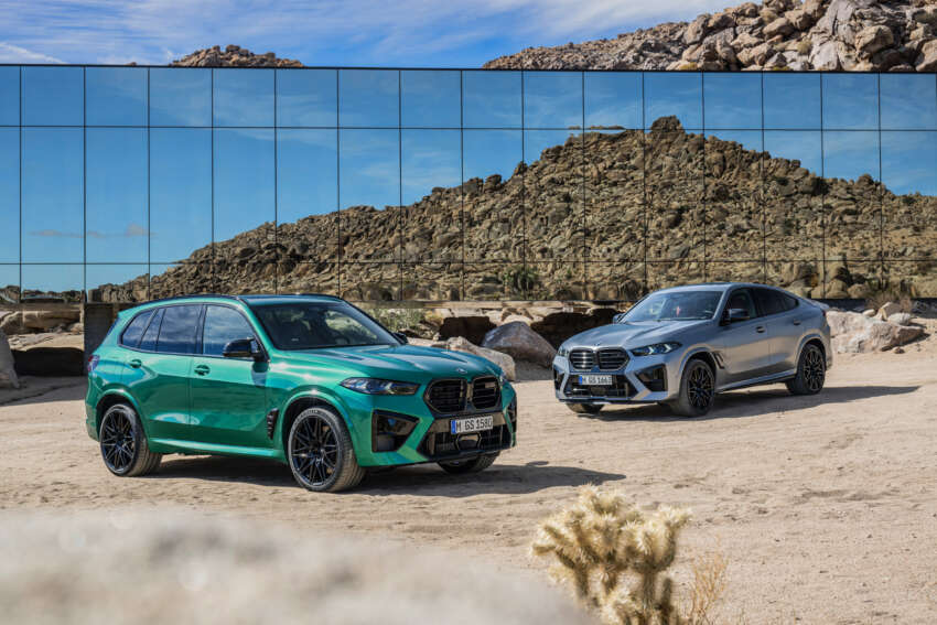 2023 BMW X5 and X6 M Competition facelifts – 4.4L V8 gains 48-volt mild hybrid tech; more aggressive styling 1580000