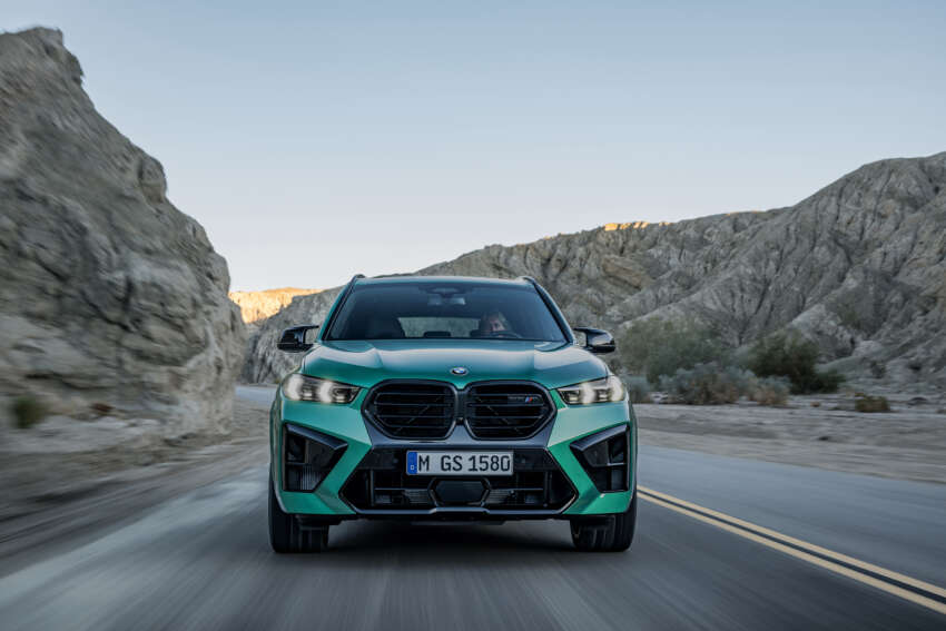 2023 BMW X5 and X6 M Competition facelifts – 4.4L V8 gains 48-volt mild hybrid tech; more aggressive styling 1580009