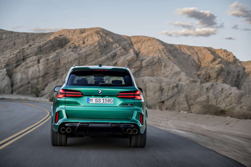 2023 BMW X5 and X6 M Competition facelifts – 4.4L V8 gains 48-volt mild hybrid tech; more aggressive styling 1580077