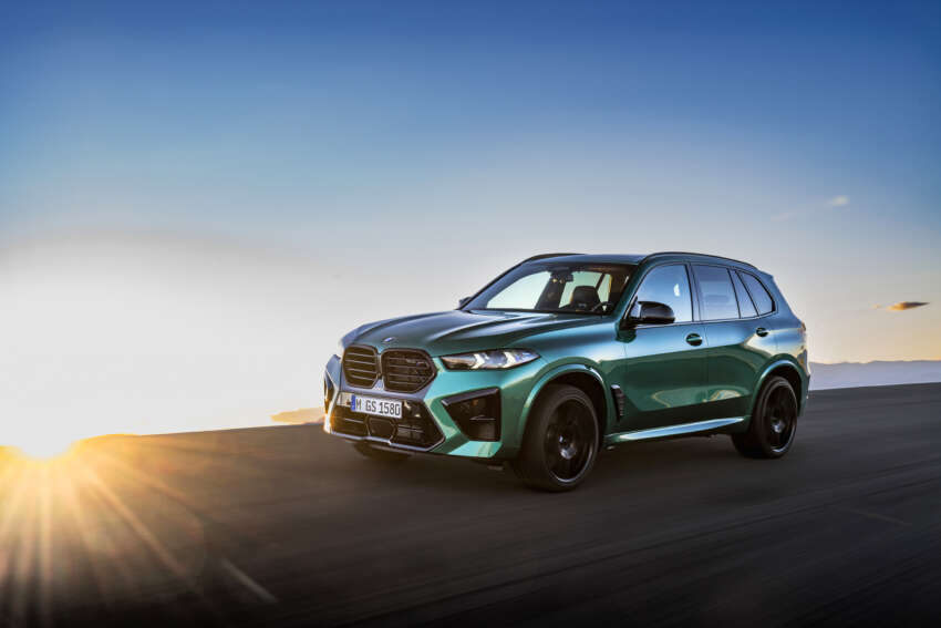 2023 BMW X5 and X6 M Competition facelifts – 4.4L V8 gains 48-volt mild hybrid tech; more aggressive styling 1580090