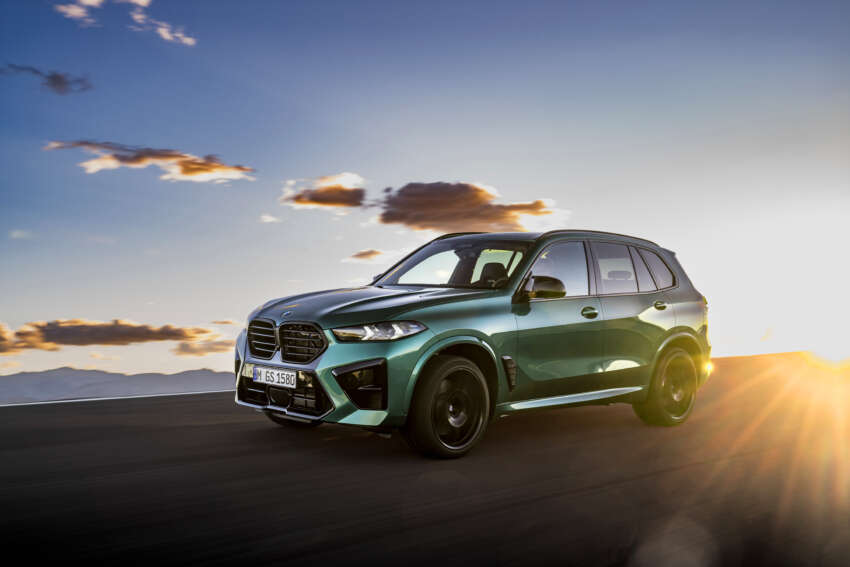 2023 BMW X5 and X6 M Competition facelifts – 4.4L V8 gains 48-volt mild hybrid tech; more aggressive styling 1580093