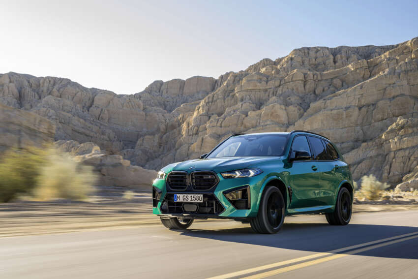 2023 BMW X5 and X6 M Competition facelifts – 4.4L V8 gains 48-volt mild hybrid tech; more aggressive styling 1580015