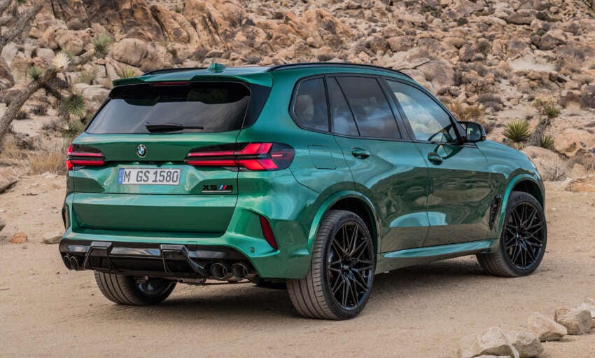 2023 BMW X5 and X6 M Competition facelifts – 4.4L V8 gains 48-volt mild hybrid tech; more aggressive styling 1580144