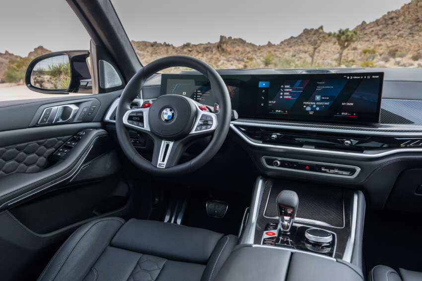 2023 BMW X5 and X6 M Competition facelifts – 4.4L V8 gains 48-volt mild hybrid tech; more aggressive styling 1580179