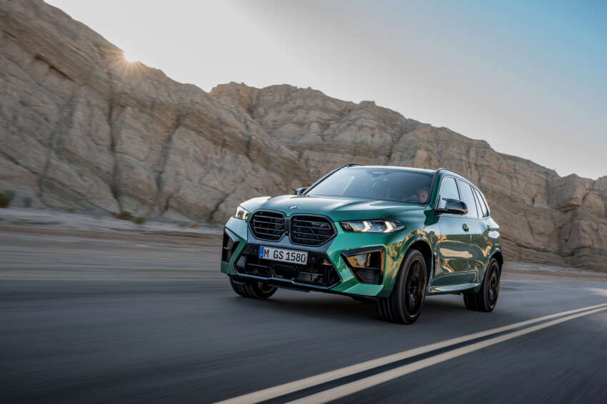 2023 BMW X5 and X6 M Competition facelifts – 4.4L V8 gains 48-volt mild hybrid tech; more aggressive styling 1580027