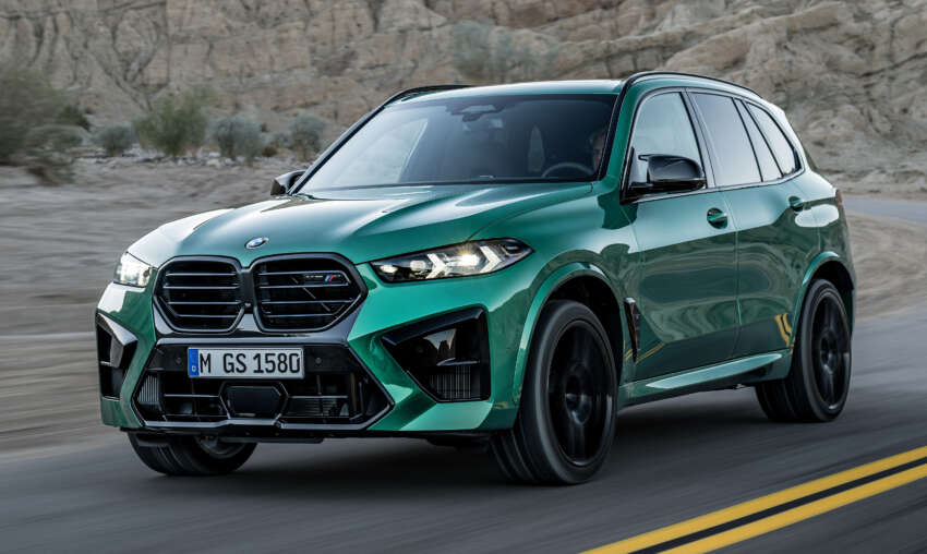 2023 BMW X5 and X6 M Competition facelifts – 4.4L V8 gains 48-volt mild hybrid tech; more aggressive styling 1580031