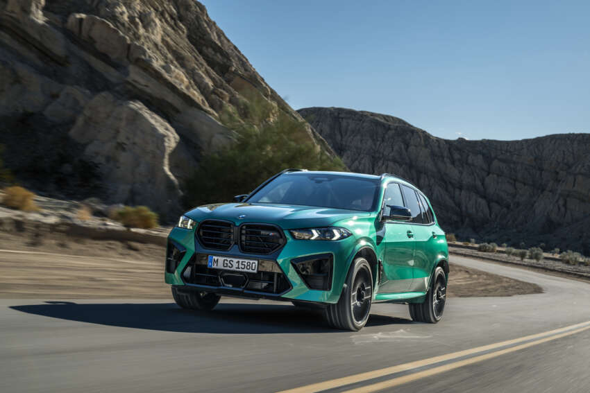 2023 BMW X5 and X6 M Competition facelifts – 4.4L V8 gains 48-volt mild hybrid tech; more aggressive styling 1580039