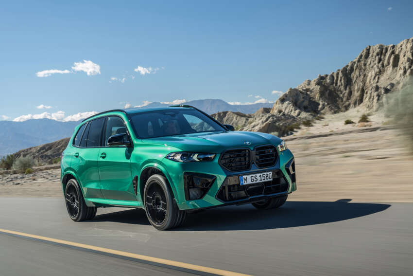 2023 BMW X5 and X6 M Competition facelifts – 4.4L V8 gains 48-volt mild hybrid tech; more aggressive styling 1580042