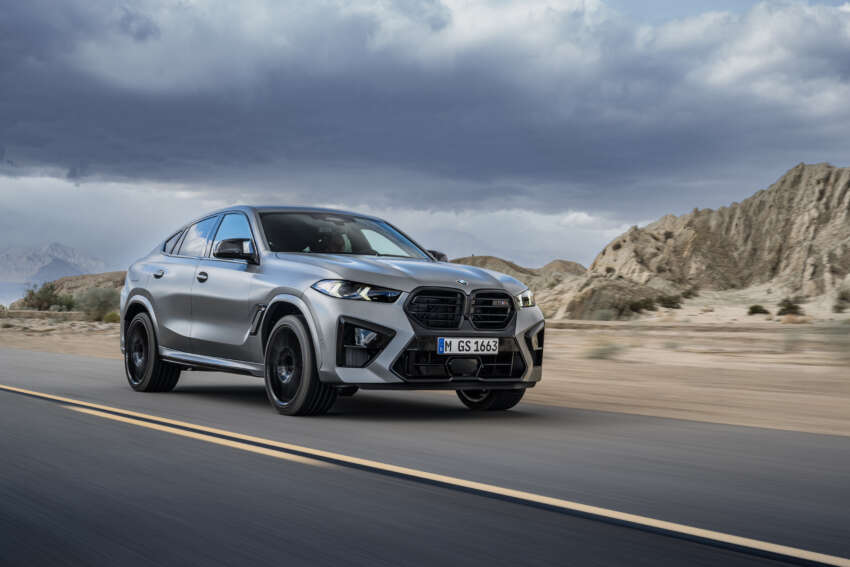 2023 BMW X5 and X6 M Competition facelifts – 4.4L V8 gains 48-volt mild hybrid tech; more aggressive styling 1580050