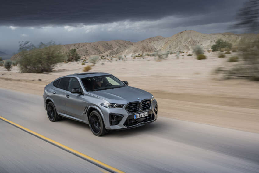 2023 BMW X5 and X6 M Competition facelifts – 4.4L V8 gains 48-volt mild hybrid tech; more aggressive styling 1580053