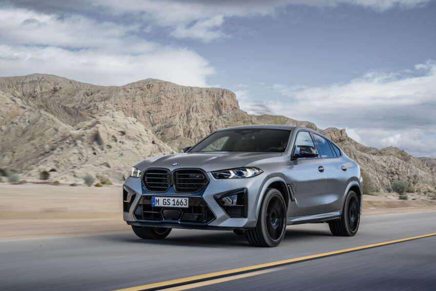 2023 BMW X5 and X6 M Competition facelifts – 4.4L V8 gains 48-volt mild hybrid tech; more aggressive styling 1580061