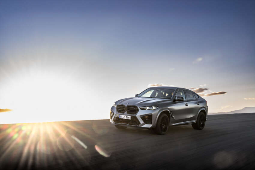 2023 BMW X5 and X6 M Competition facelifts – 4.4L V8 gains 48-volt mild hybrid tech; more aggressive styling 1580013