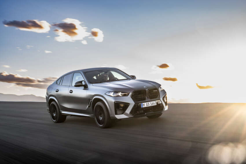 2023 BMW X5 and X6 M Competition facelifts – 4.4L V8 gains 48-volt mild hybrid tech; more aggressive styling 1580017