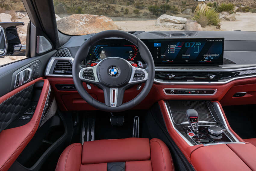 2023 BMW X5 and X6 M Competition facelifts – 4.4L V8 gains 48-volt mild hybrid tech; more aggressive styling 1580150