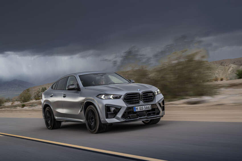 2023 BMW X5 and X6 M Competition facelifts – 4.4L V8 gains 48-volt mild hybrid tech; more aggressive styling 1580043