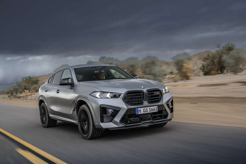 2023 BMW X5 and X6 M Competition facelifts – 4.4L V8 gains 48-volt mild hybrid tech; more aggressive styling 1580046