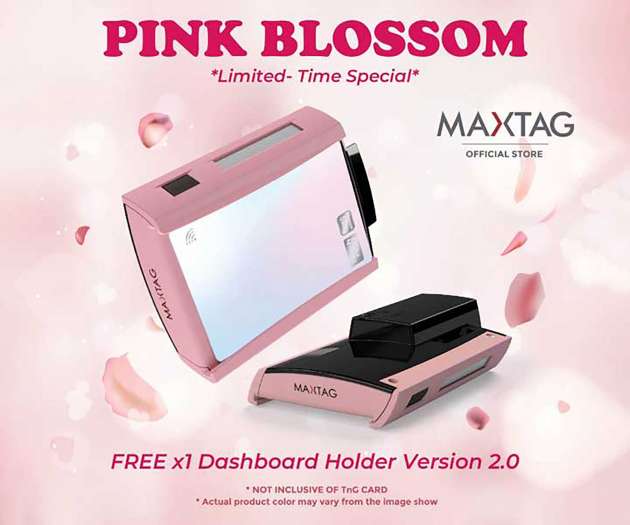 MaxTag Pink Blossom edition SmartTAG – pink colour