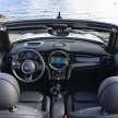 MINI Cooper SE Convertible – electric drop top driving!