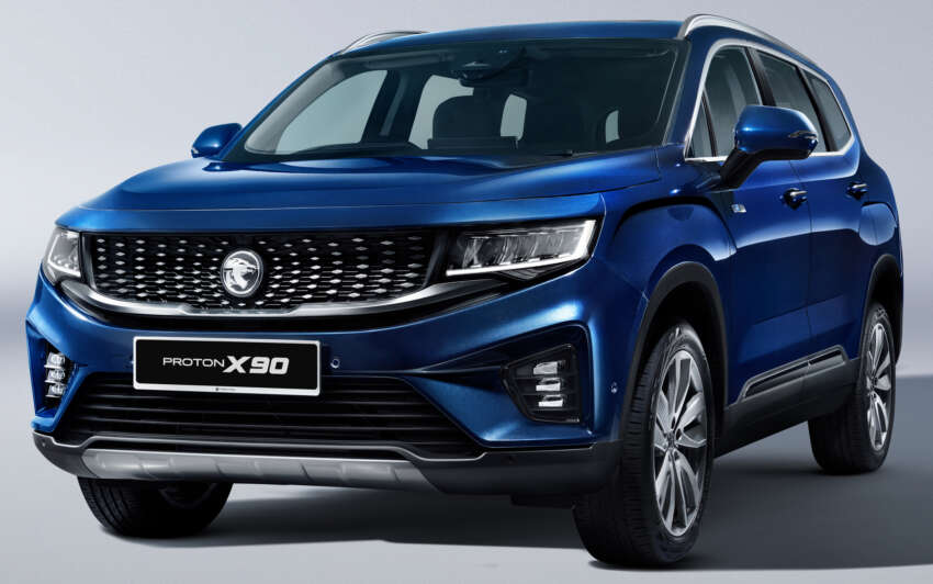 Proton X90 full details – same Geely looks, 48V hybrid, 6 or 7 seats, still no Apple CarPlay or Android Auto 1596484