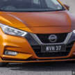 Nissan Almera Kuro Edition – rim, kemasan hitam berkilat, warna Glasier Grey, kit badan Tomei hitam