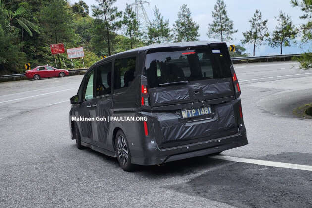 2023 Nissan Serena spotted testing in Malaysia – all-new C28 MPV features bolder styling; launch soon?