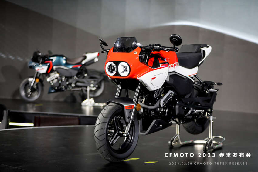 2023 CFMoto Papio XO-1 mini bike for China market 1597064