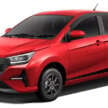 New Daihatsu Ayla maintains 1.0L engine to lower price for first time buyers; it’s more popular than 1.2L