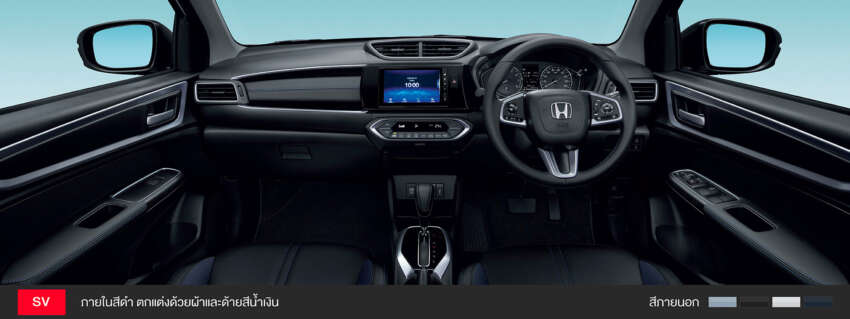 Honda WR-V 2023 diperkenal di Thailand — SV/RS; 1.5L NA, CVT; Honda Sensing/ACC; dari RM103k 1587385